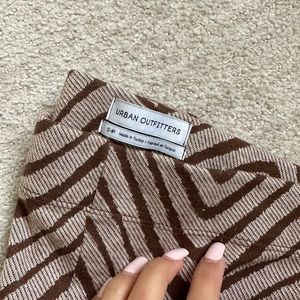 Flared patterned pants